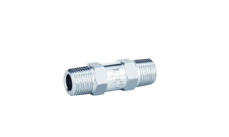 SS316L JPE 逆止阀1/4"外螺纹NPT 10PSIG (附NBR的ORING)